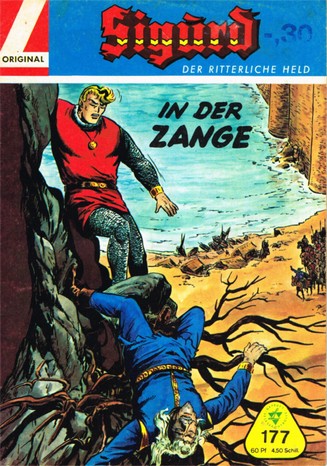 AP1537 Sigurd der ritterliche Held Nr.177 Zustand 1-2 MIT SAMMELMARKE