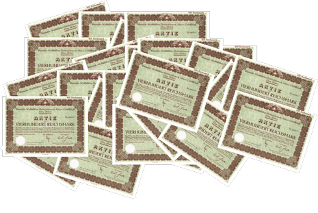 Artikelnr. AP321 Lot 40  RWE Aktien von1924