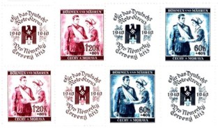 Artikelnr. AP519 Michelnr.53  und 54 Rotkreuz-Schwester Deutsches Reich vom 29.Juni 1940