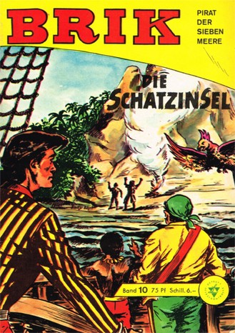 AP1653 Brik Pirat der sieben Meere 1963  Heft Nr.10  Zustand 1-