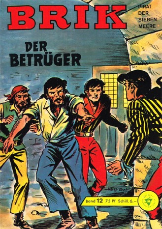 AP1654 Brik Pirat der sieben Meere 1963  Heft Nr.12  Zustand 1-