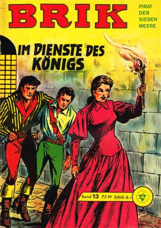 AP1660 Brik Pirat der sieben Meere 1963  Heft Nr.13  Zustand 2-