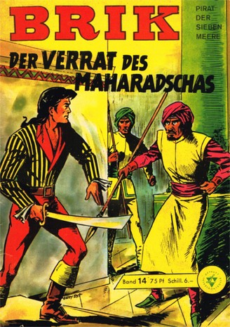 AP1661 Brik Pirat der sieben Meere 1963  Heft Nr.14  Zustand 1-