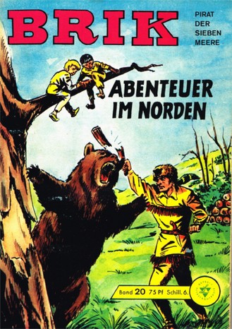AP1662 Brik Pirat der sieben Meere 1963  Heft Nr.20  Zustand 2-