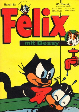AP1528 Felix (mit Bessy) Heft Nr.182   Zustand 1-2 Sammelmarke fehlt