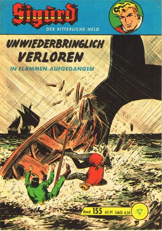 AP1538 Sigurd der ritterliche Held Nr.155 Zustand 2- OhHNE SAMMELMARKE