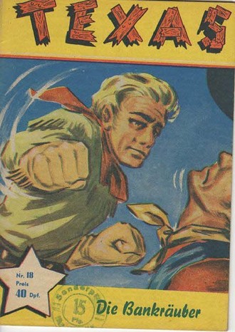 AP1641 Texas 1958 Heft Nr.18  Die Bankräuber Zustand 1-2