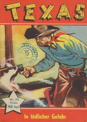 AP1642 Texas 1959 Heft Nr.25  In tödlicher Gefahr Zustand 1-2